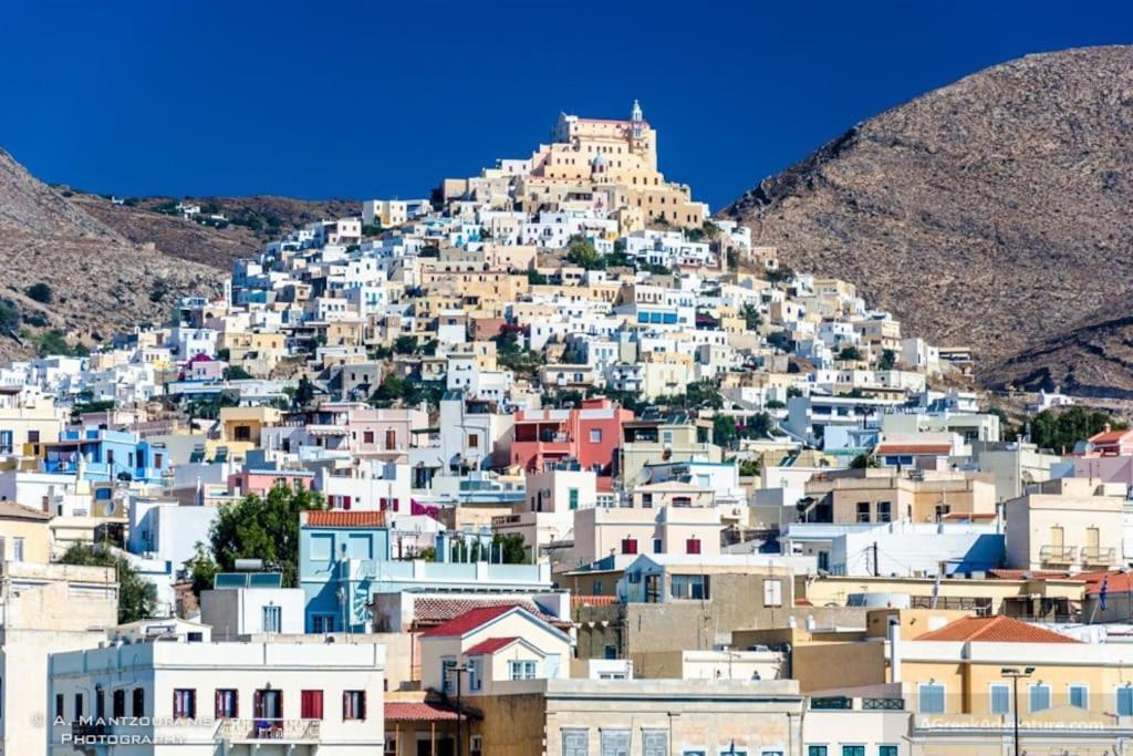 Apartamento Ano Syros Marvellous Oven Exterior foto